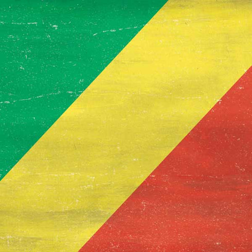 Republic of the Congo Flag Distressed Amazon Fire TV Skin